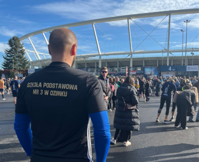 Sportowa pasja i determinacja – przykład dla nas wszystkich - nauczyciel z Trójki na Siliesia Maraton!